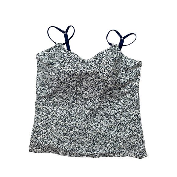Sunsets Other - SUNSETS Taylor Underwire Tankini Top in Blue Floral Sz 40E 38F 38G #75EFGH Swim